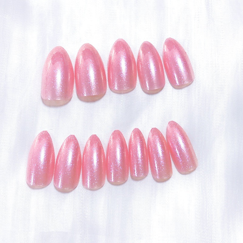 Premium Glossy Press-On Nail Extensions Bowlift