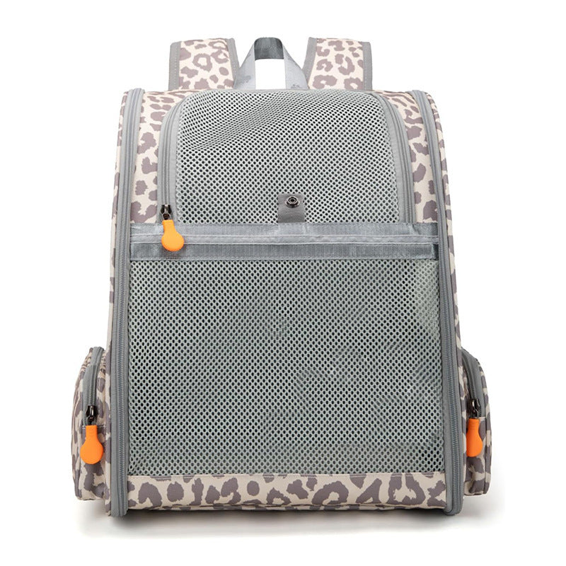 Pet Backpack with Breathable Mesh Inserts Bowlift