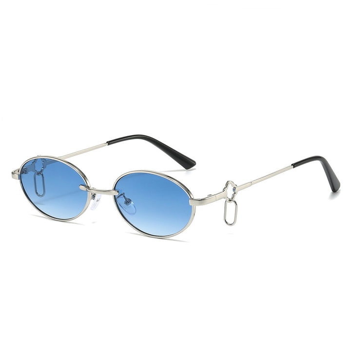 Vintage-Inspired Round Frame Sunglasses Bowlift