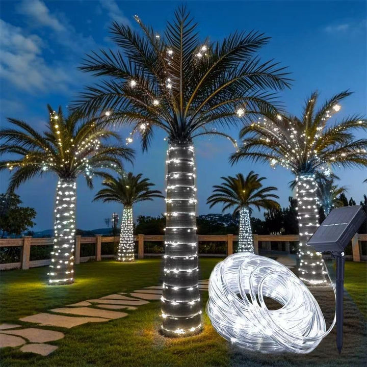 Premium outdoor solar-powered waterproof LED rope lights for trees Bowlift