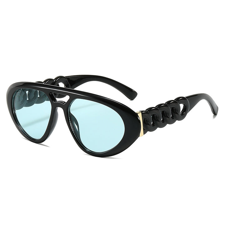 Fashion-Forward Oversized Shield Sunglasses Bowlift
