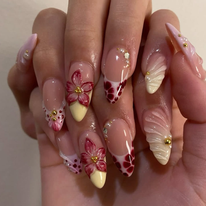 Artistic Floral Nail Design Kit Bowlift