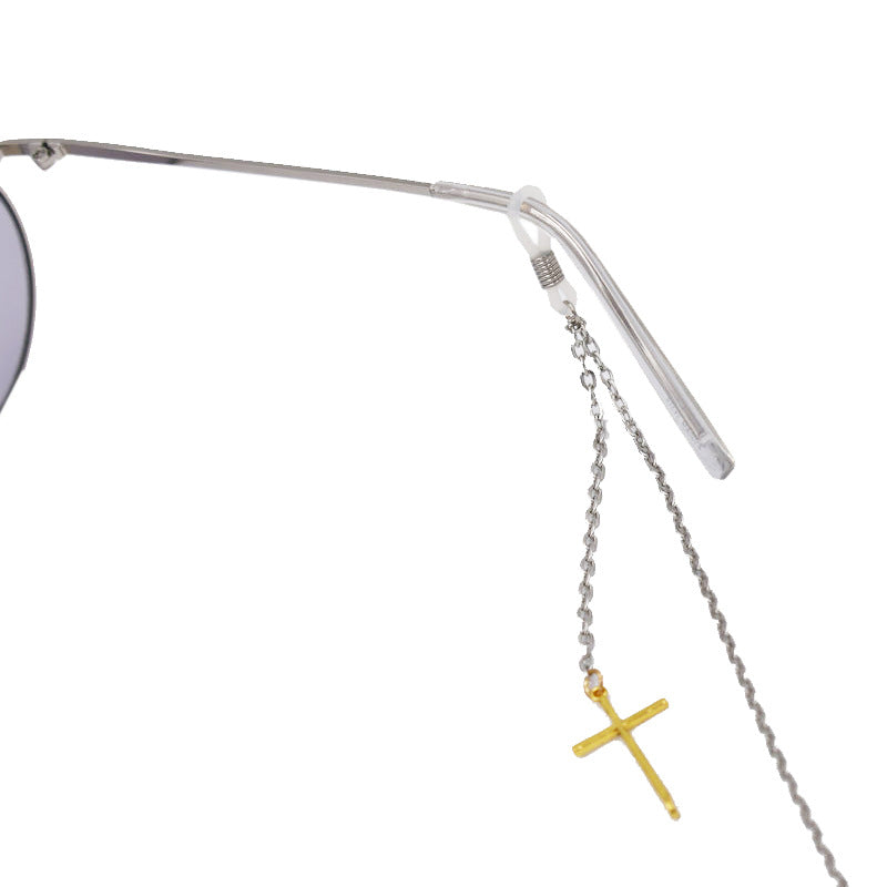 Cross Pendant Eyewear Chain Bowlift