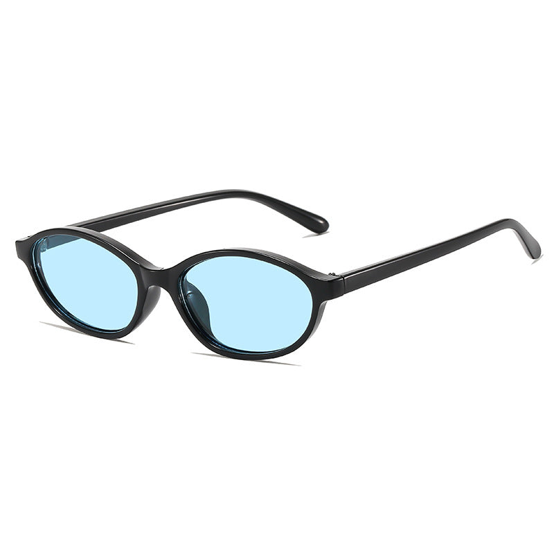 Elegant Vintage-Inspired Oval Sunglasses Bowlift