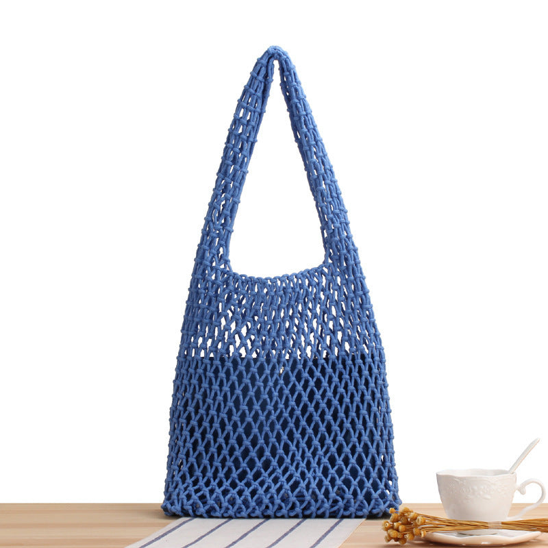 Net bag made of handcrafted natural material Bowlift