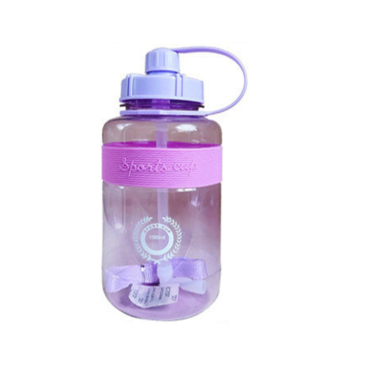 Unisex High-Volume Sports Water Bottle with Practical Lid Opening Bowlift