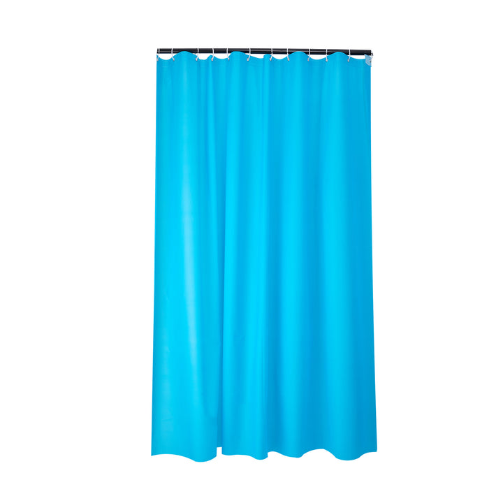Translucent Shower Privacy Curtain Bowlift
