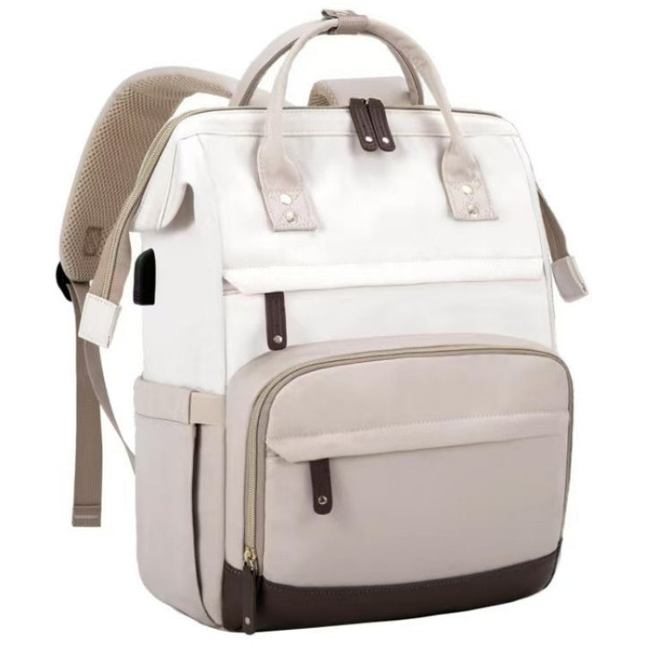 Multifunctional Laptop Backpack with Insulated Interior Compartment and Practical Outer Pockets Bowlift