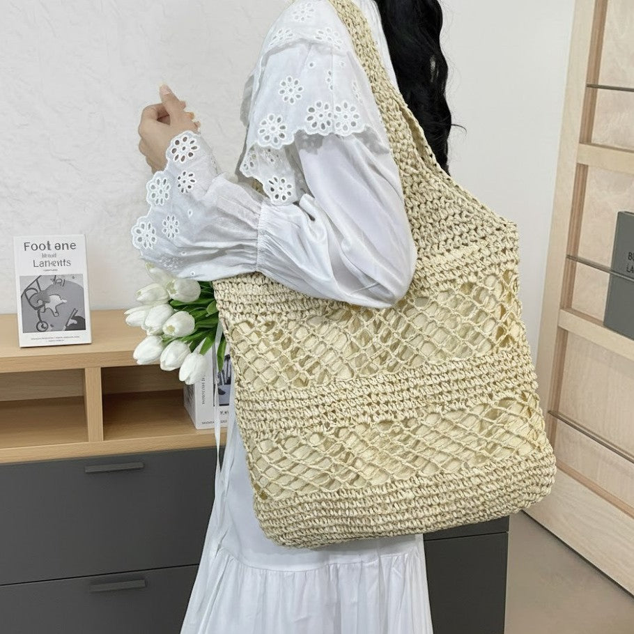 Handcrafted mesh tote bag Bowlift