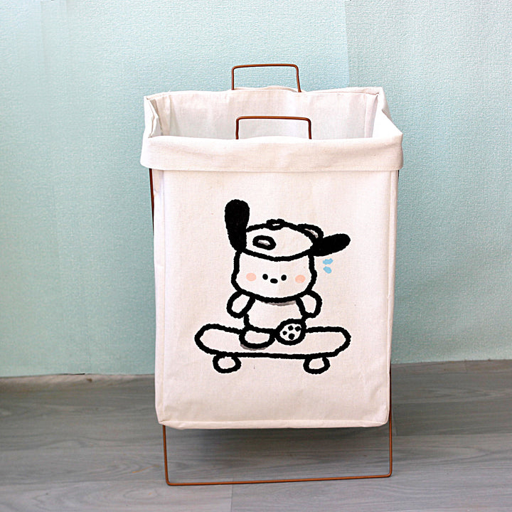 Decorative laundry basket with inspiring quotes Bowlift