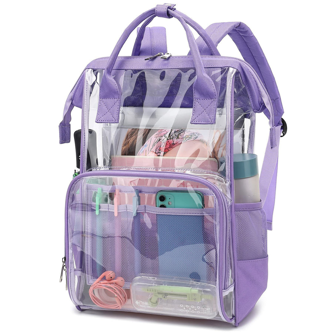 Unisex Transparent Organizer Backpack Bowlift