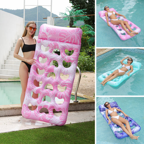 Ladies Inflatable Lounge with Ergonomic Headrest Bowlift