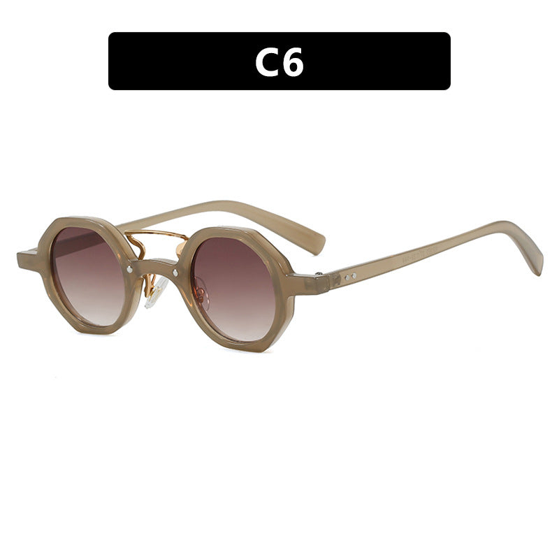 Women stylish sunglasses in unique octagonal design Bowlift