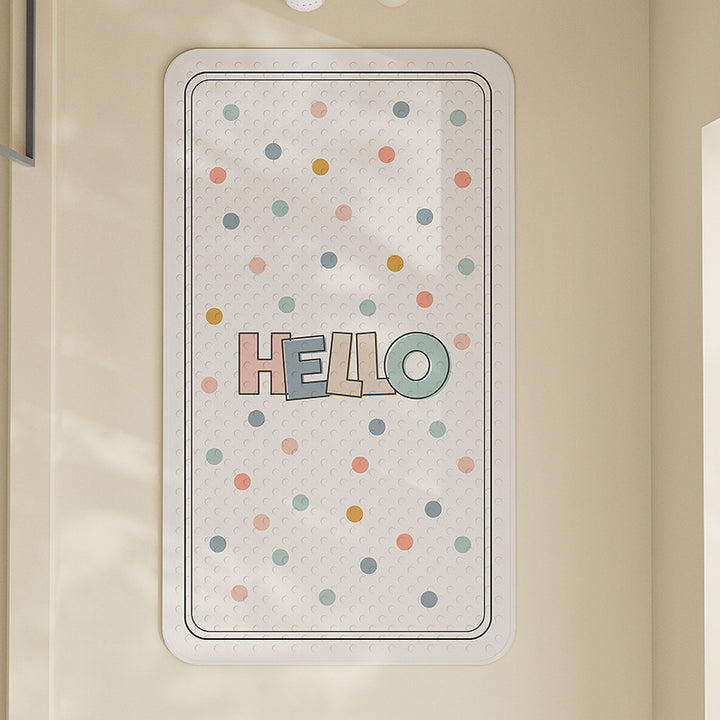 Fun Summer Welcome Mat Bowlift