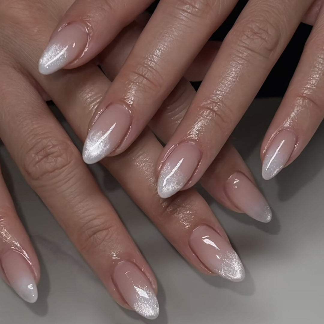Elegant Nail Art with Ombre Design Bowlift