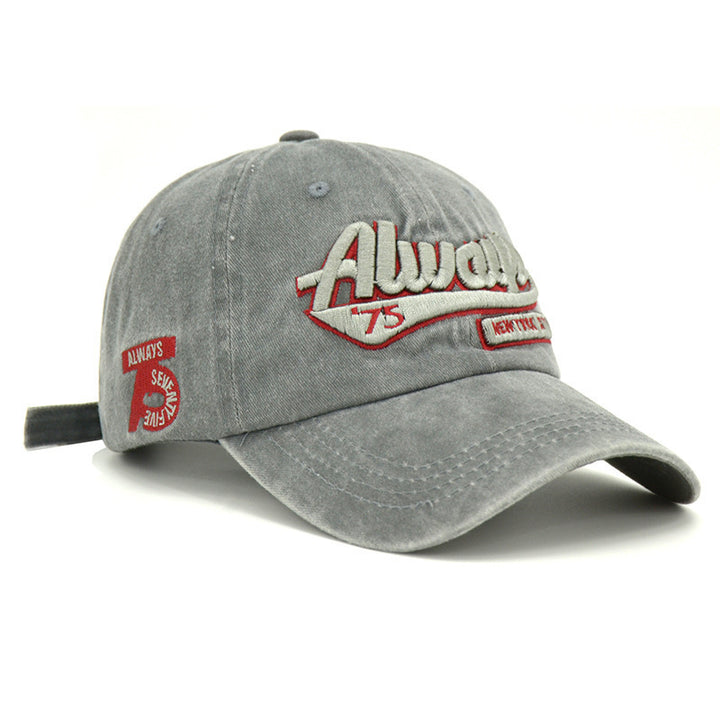 Unisex Vintage Distressed Casual Cap Bowlift