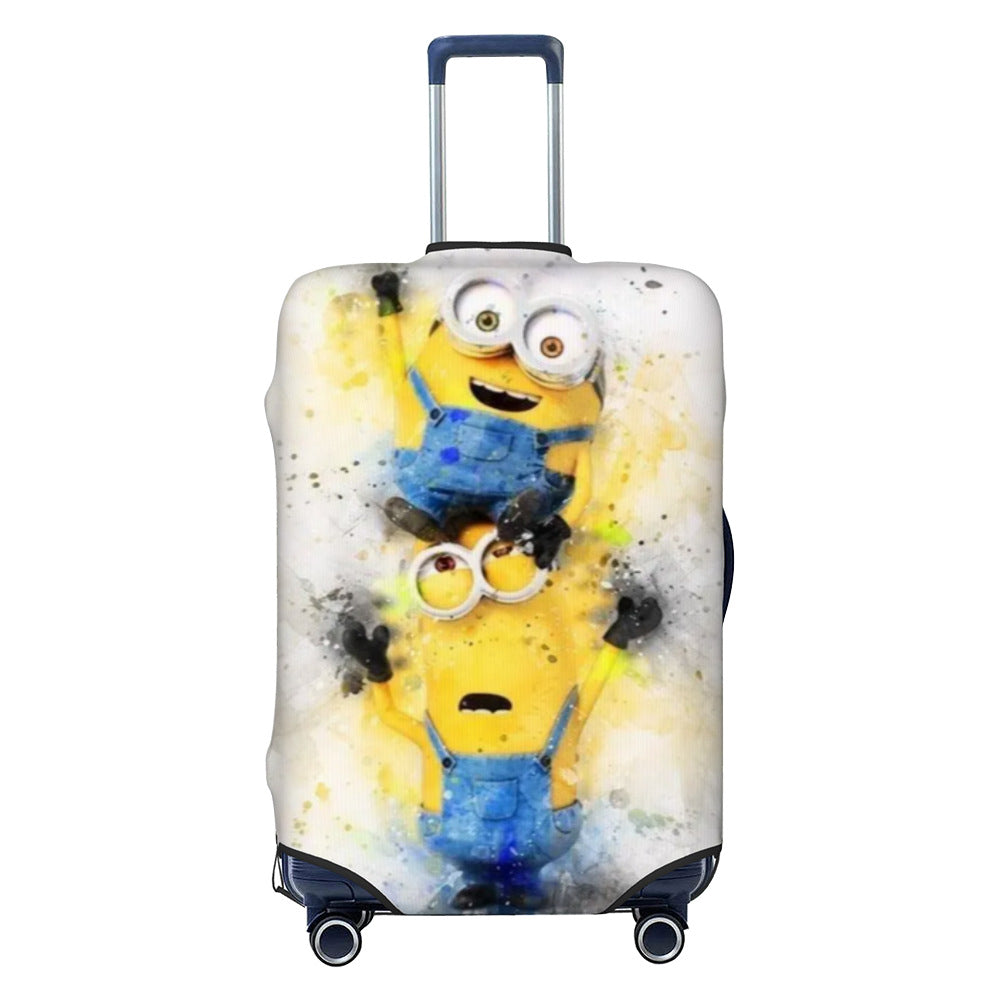 Ladies nan elastic suitcase cover with motif print, water-repellent and tear-resistant, with handle and telescopic opening Bowlift