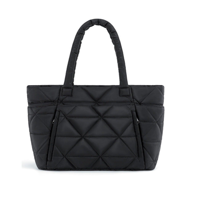 Stylish quilted tote bag Bowlift