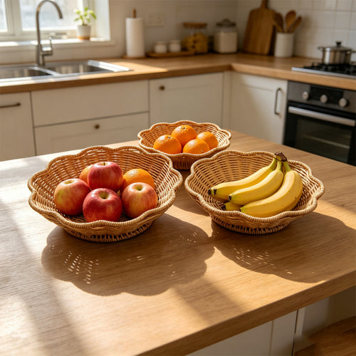 Decorative Woven Serving Bowl Bowlift