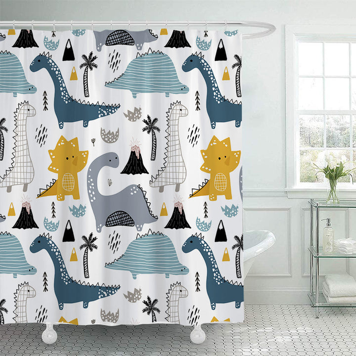 Decorative Shower Curtain Bowlift