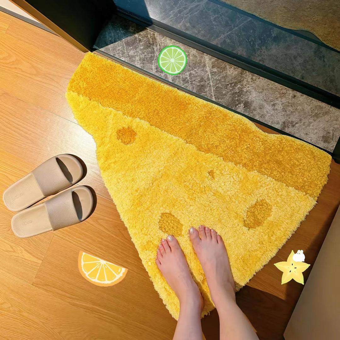 Fun Fruit Slice Shaped Bowlift Mat