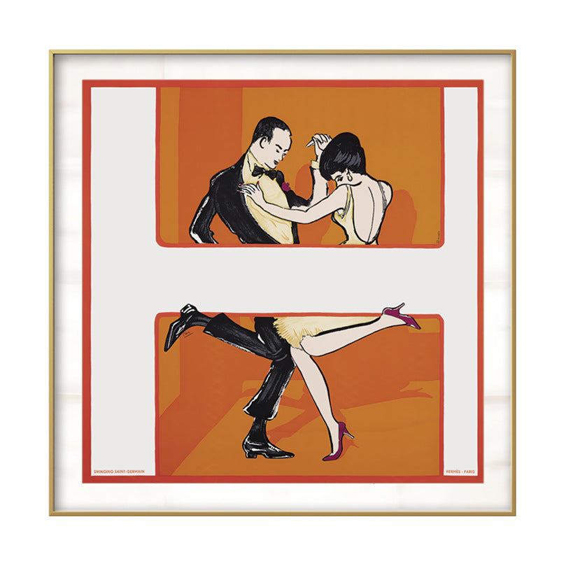 Framed Musical Orchestra Art
