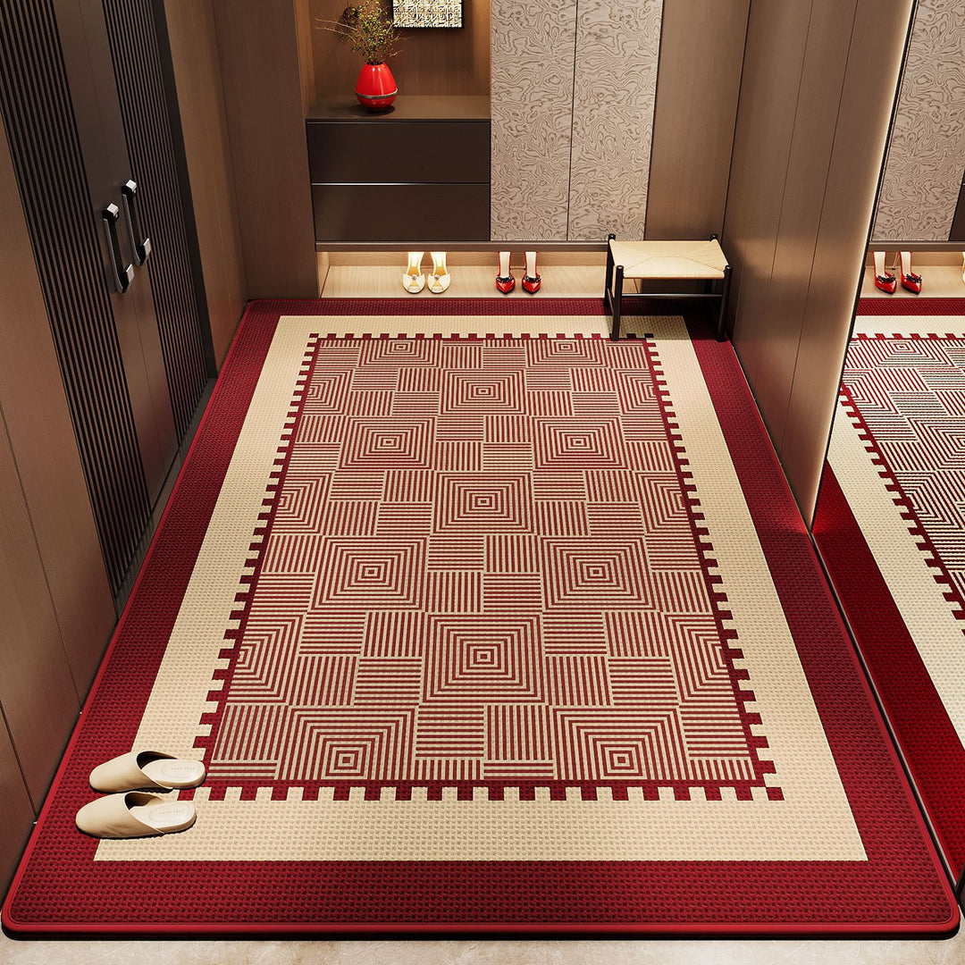 Geometric Pattern Entrance Mat Bowlift
