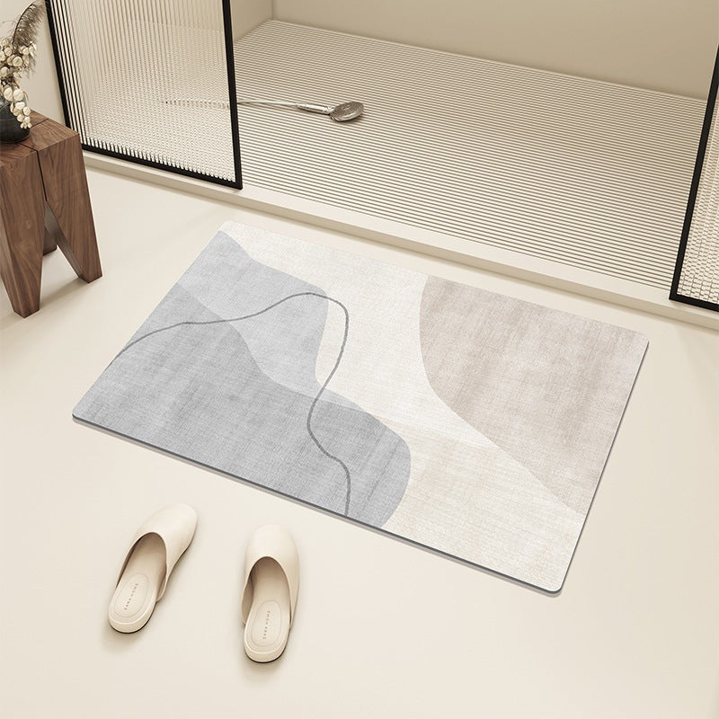 Unisex Non-Slip Memory Foam Bath Mat Bowlift