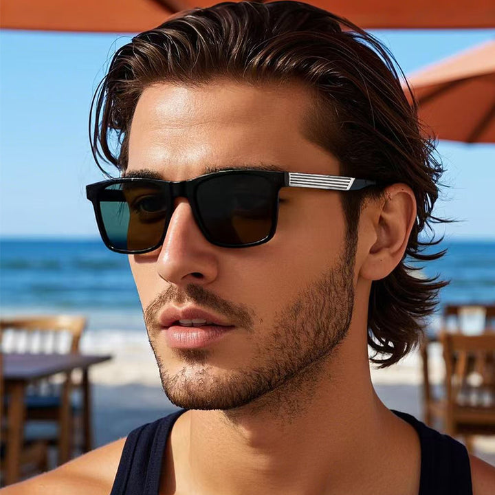 Men's Contemporary Square Sunglasses Bowlift