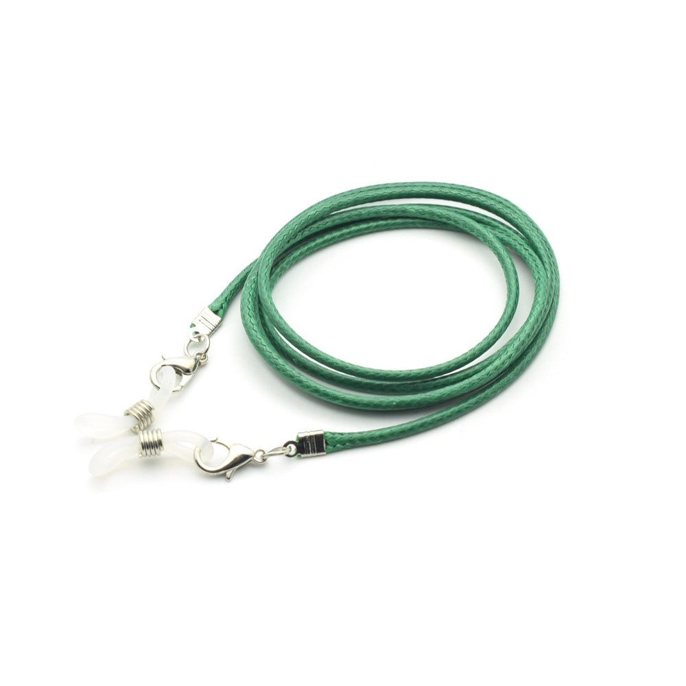 Braided Leather Eyewear Holder Bowlift