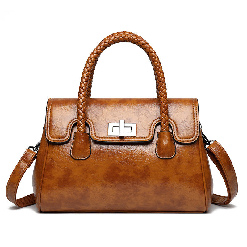 Elegant Double-Handle Handbag Bowlift