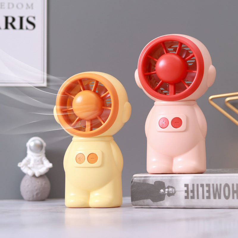 Women's Creative Astronaut Hand Fan Bowlift