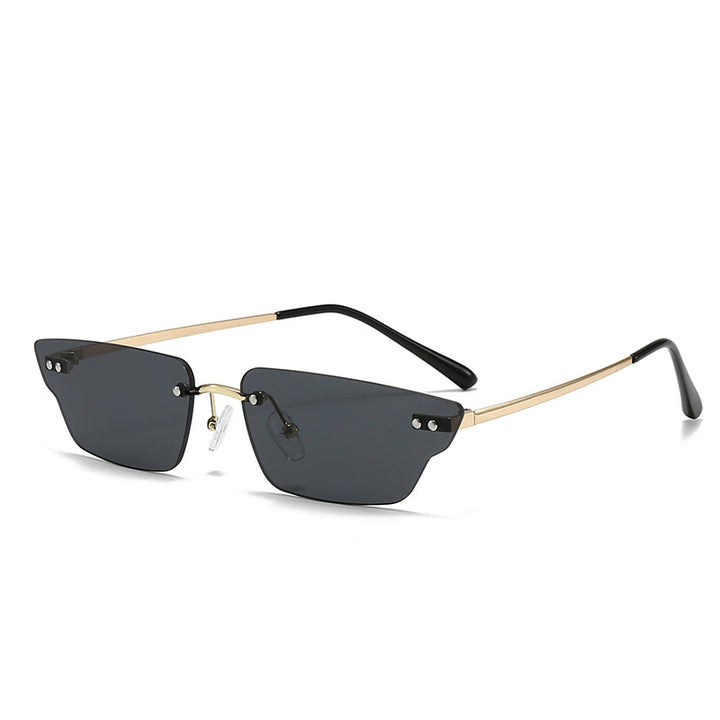 Women futuristic geometric sunglasses Bowlift