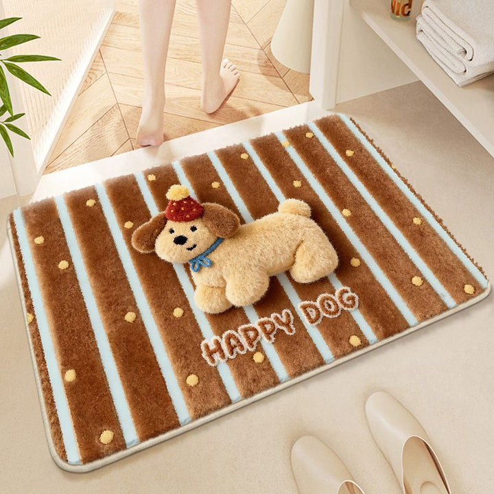 Decorative Cartoon Dog Mat
