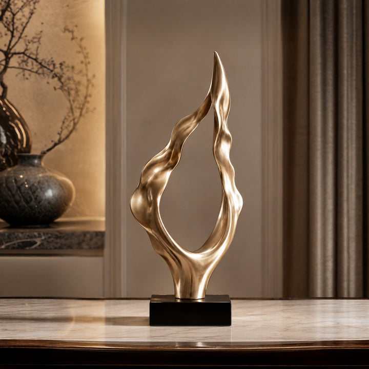 Abstract Metal Sculpture