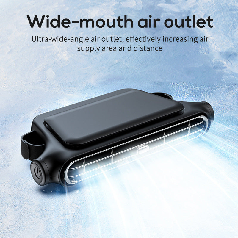Unisex nan compact clip-on car vent air purifier and fan with adjustable louvers Bowlift