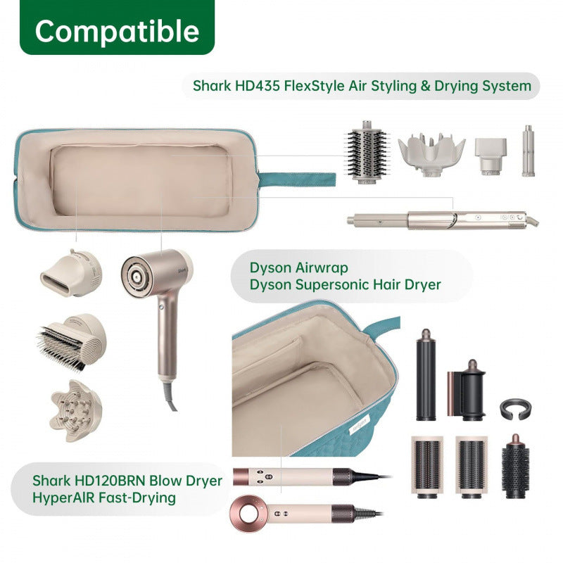 Elegant cosmetic bag with accessories Bowlift