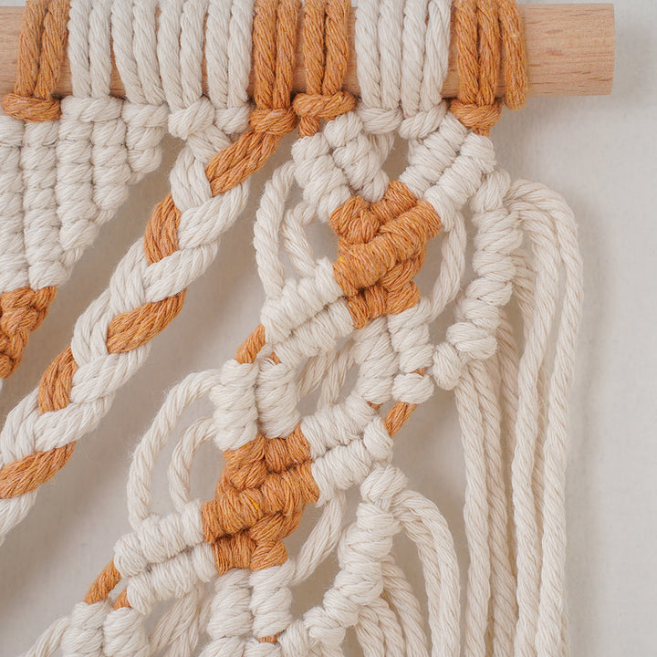 Macrame Geometric Wall Tapestry Bowlift