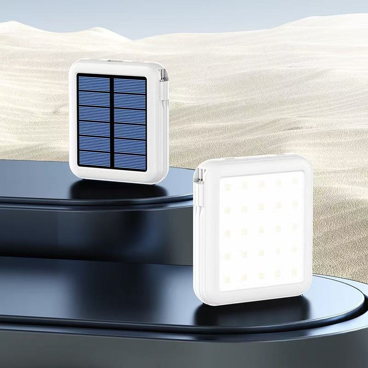 Solar lamp with integrated power bank Bowlift