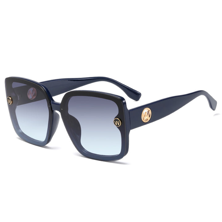 Women's square sunglasses with gradient lenses Bowlift