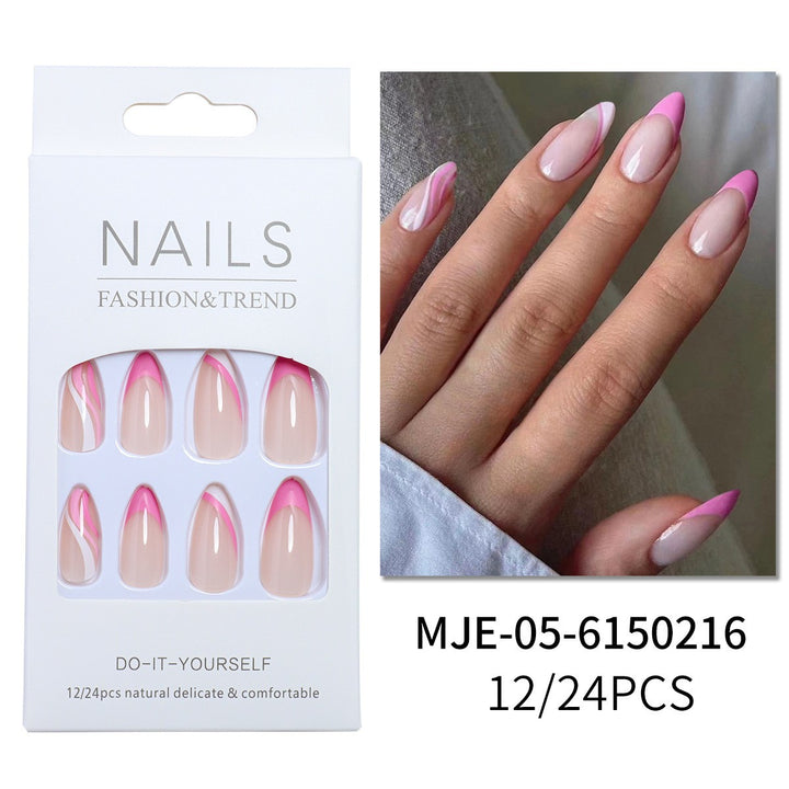 Creative Press-On Nail Design Bowlift