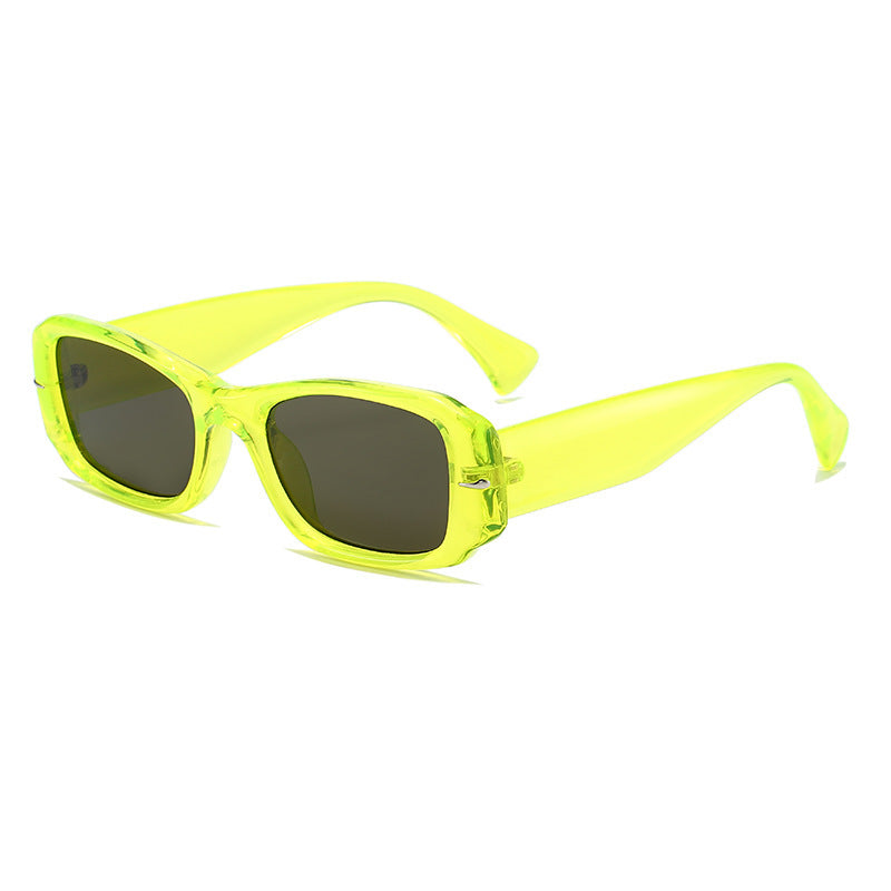 Retro-Inspired Thick Frame Sunglasses Bowlift