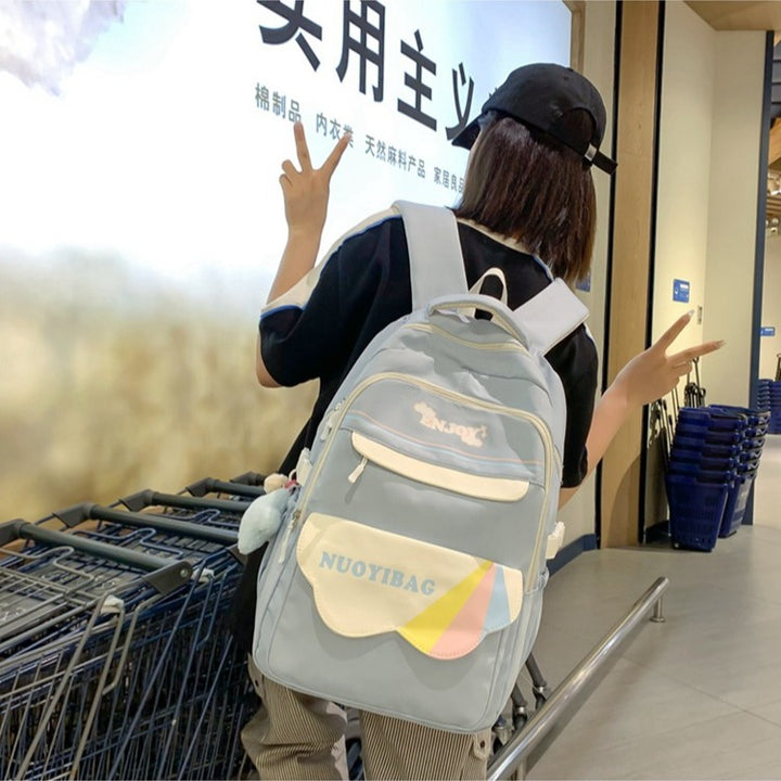 Stylish Cartoon Character Backpack Bowlift