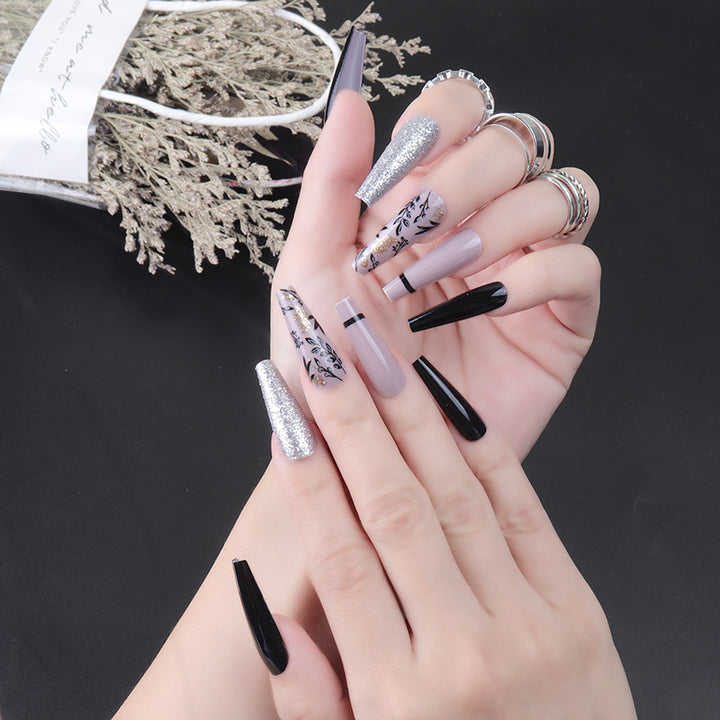 Glamorous Stiletto Press-On Nails Set Bowlift