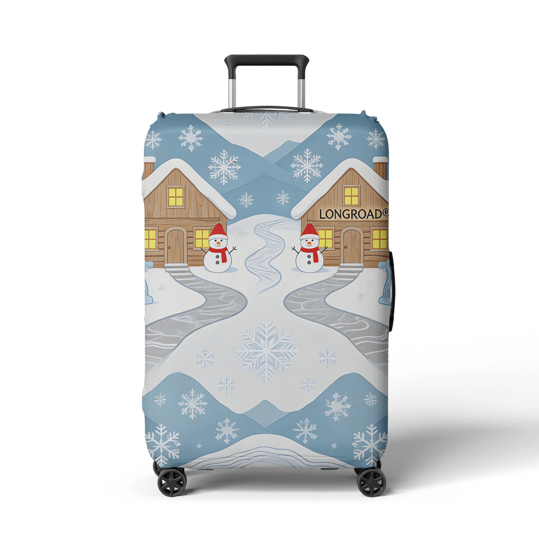 Women's suitcase cover with beach motif Bowlift