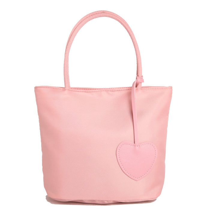 WoStylish Heart-Embellished Everyday Tote Bag Bowlift