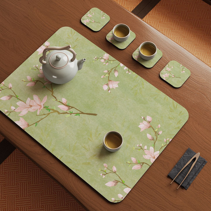 Floral Patterned Table Mat Bowlift