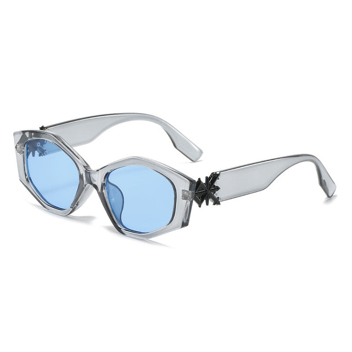 Statement Hexagonal Frame Sunglasses Bowlift 1787812354