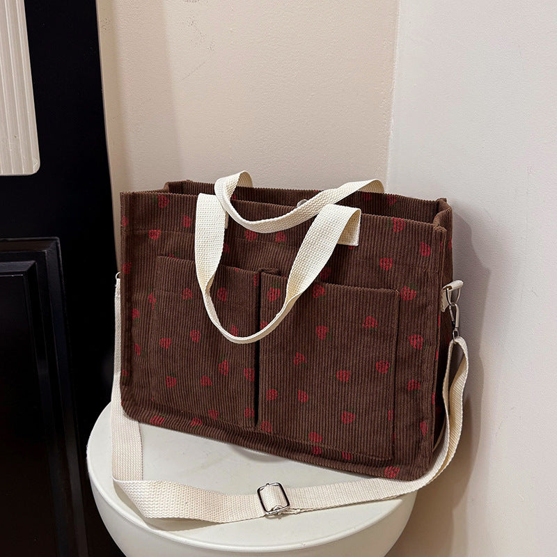WoPatterned Canvas Tote Bag Bowlift