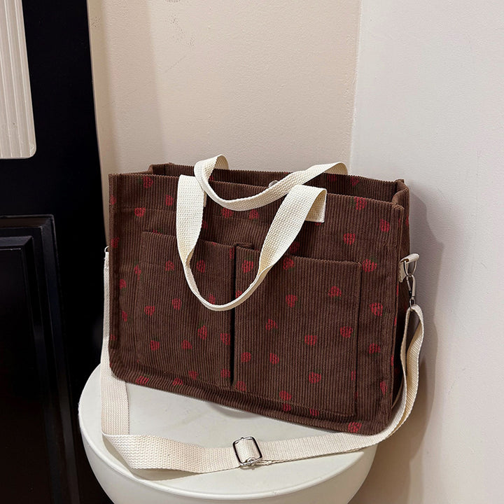 WoPatterned Canvas Tote Bag Bowlift
